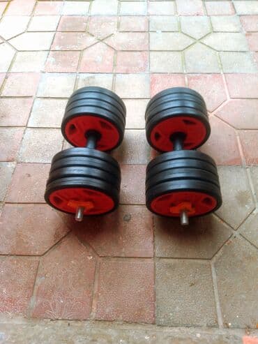 çəki daş: Dəmir Qantellər, Çəki: 40 kq, Yeni — 7