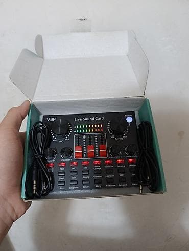 bloody v8: V8K Live Sound Card / Səs kartı (Yeni kimidir) Təcili satılır! V8K — 7