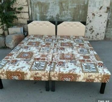 Çarpayı təzə Hazırları var Çatdırılma var 1 nəfərlik çarpayı 60 manat