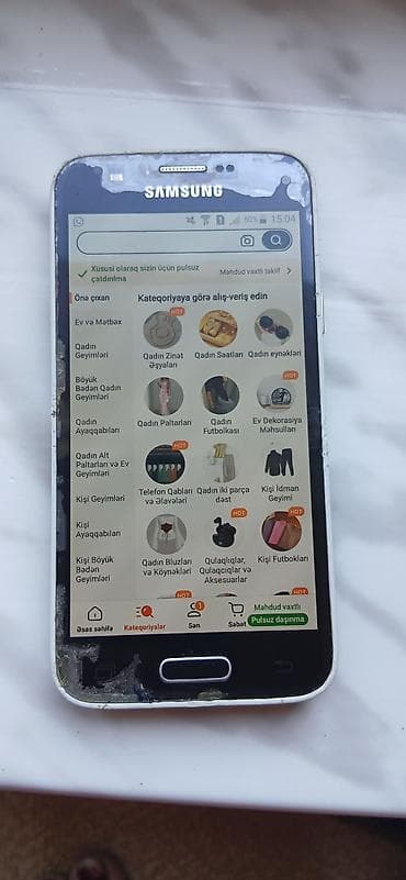 komputer ramı: Samsung Galaxy S5, 16 GB, rəng - Qara, Barmaq izi — 2