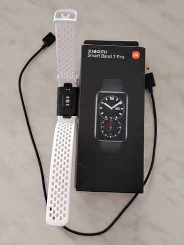 apple smart saat: Smart qolbaq, Xiaomi, rəng - Ağ — 2