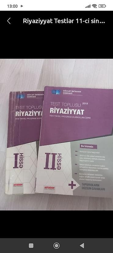 Testlər: 100 dən çox kitab var istəyən ola Vatsapp aktivdir tək biri2₼ Çox — 5