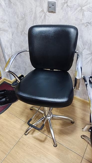 kuxna stul: Məhsul: 2 ədəd salon/stilist kreslosu - Rəng: qara oturacaq və — 8