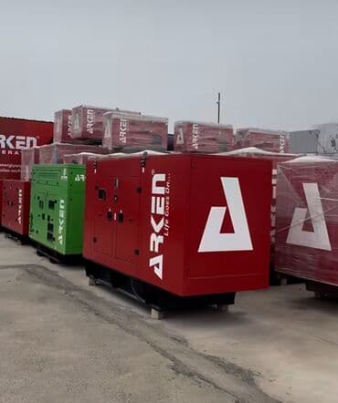 ARKEN dizel generatorları Məhsul təsviri: - Səssiz tip, səskeçirmə