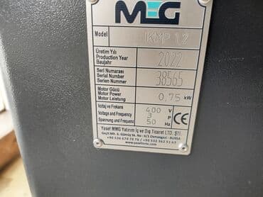 mismar istehsali: Digər istehsal avadanlığı — 2