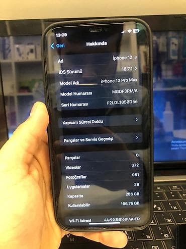Video oyunlar və konsollar: IPhone 12 Pro, 256 GB, Pacific Blue, Face ID — 5