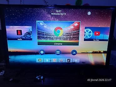 Компьютеры, ноутбуки и планшеты: Б/у Смарт ТВ приставка TV box 4 ГБ / 32 ГБ, Android — 6