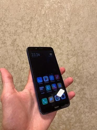 random hesab pubg: Redmi 7A, 32 GB, rəng - Mavi, İki sim kartlı, Face ID, Qırıq — 1