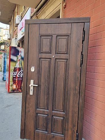 acar az: Dəmir giriş qapısı – komplekt karkasla - Material: möhkəm metal — 2