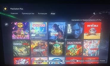ps5 diski: PlayStation 5 Fat+Ps Plus (diskli versiya) İçində hesab və 500+ oyun — 5