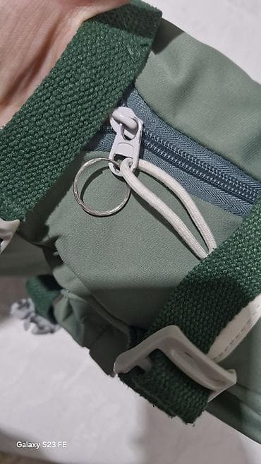 бигсер спорт борцовки: Məhsul: YOURBACKPACK Trend bel çantası - Rəng: zeytun-yaşıl, ağ — 6