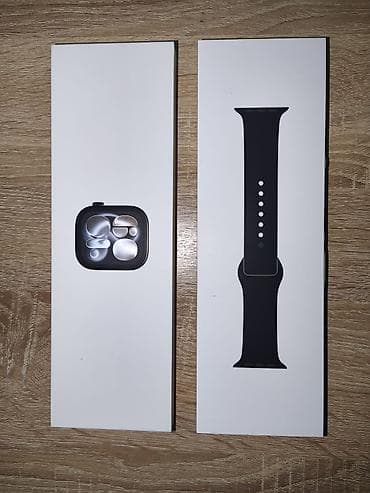 panel cit: Apple Watch (qara) – korpus və ayrı paketdə sport kəmər — 1