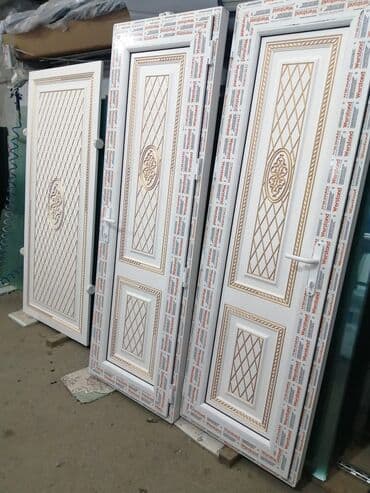 ucuz plastik qapi pencere: Plastik Naxışlı Qapılar — 15