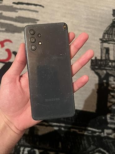 Samsung Galaxy A32, 128 GB, rəng - Boz, Qırıq, Sensor, Barmaq izi