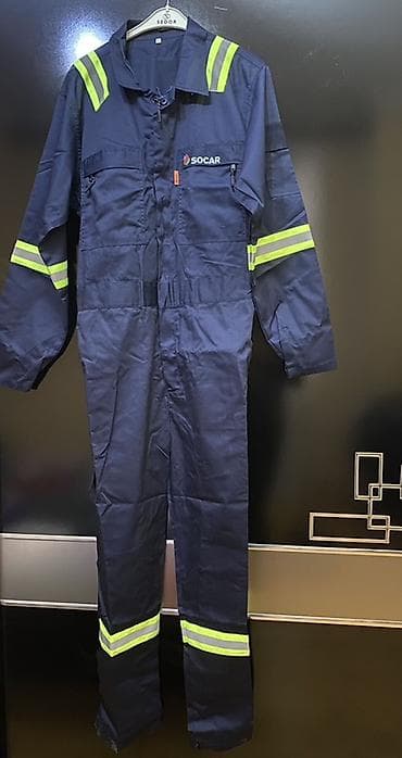 Baş geyimləri: Iş geyimi kombinezon. Tep tezedir. Razmer 50 — 2