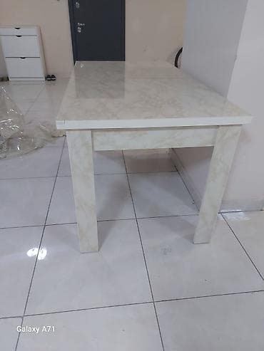 Masalar və oturacaqlar: Qonaq masası, Yeni, Açılan, Laminat, Dördbucaq masa — 1