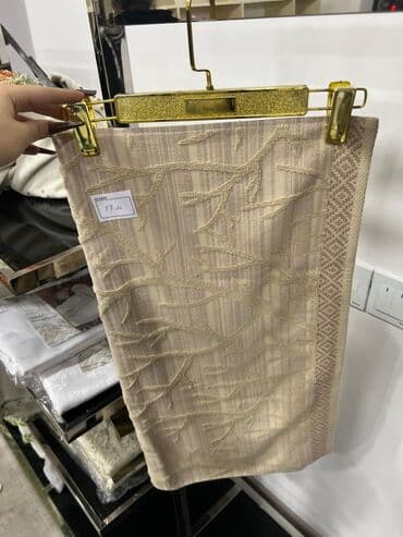 Mətbəx üçün rəng - Boz Pambıq Dəsmal — 9