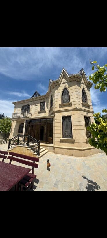 bine qesebesinde: 7 otaqlı, 202 kv. m, Kredit yoxdur, Yeni təmirli — 1