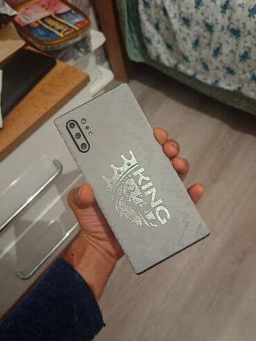 samsunk note 10: Samsung Note 10 Plus, 256 GB, rəng - Qara, Sensor, Barmaq izi, Simsiz şarj — 4