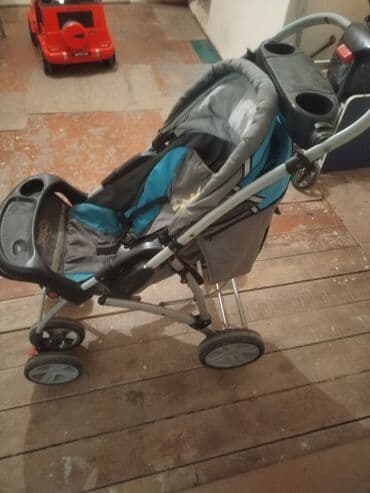 4 ayliq usaq: Klassik gəzinti arabası, İşlənmiş, Cins: Qız, Yaş: 1-6 ay — 2
