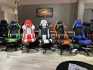 Ofis dolabları: Yeni, Təkərli, Qolları tənzimlənir, Dəri — 9