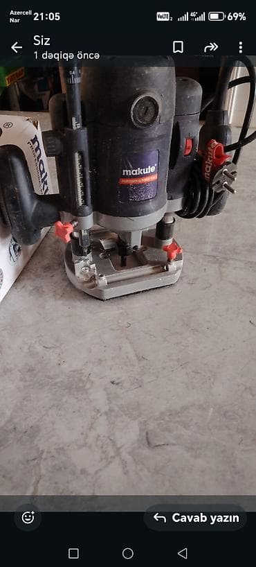 Mağaza avadanlığı: Makute Professional Power Tools – Frez (üst səth yönəndirici) - Güclü — 1