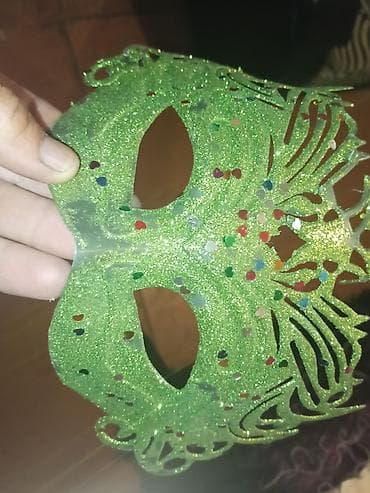 bal: Parlaq dekorativ maska – karnaval və tematik tədbirlər üçün - — 4