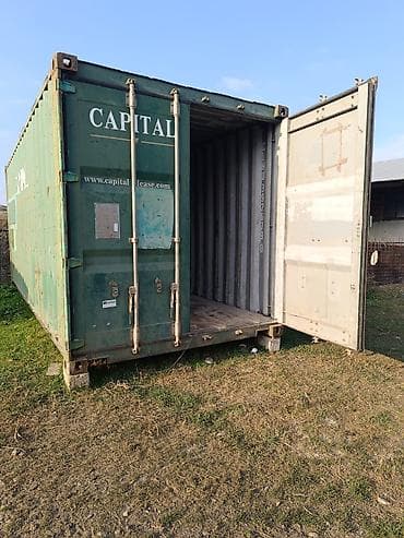20 fut (6 m) dəniz konteyneri – “CAPITAL” markası Texniki — 1