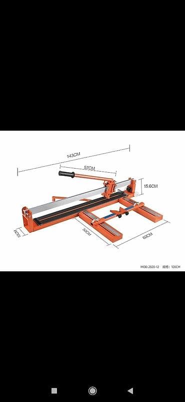 pendir kəsən: Yeni Kafel kəsən stanok — 1