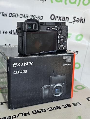 ikinci el telefon ayfon: Sony Alpha a6400 Gəlmədir Azərbaycanda istifadə olunmayıb. Video və — 5
