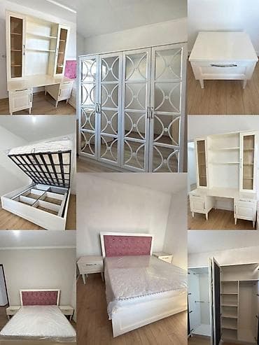 Yataq otağı dəsti – membran material, bazalı taxt ilə Qiymət: 1250