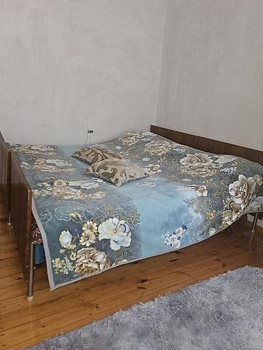 masa taxta: İkinəfərlik çarpayı, Matrassız, Siyirməsiz — 1