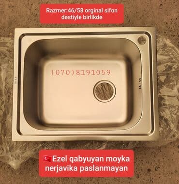 moyka nerj: Moyka canaq moyka nerjavika paslanmayan Mebele kecme her olcude — 4