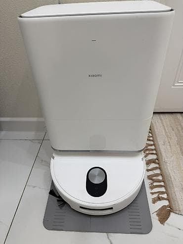 burun temizleyen: Xiaomi robot tozsoran–döşəmə yuma stansiyası ilə - Avtomatik baza — 2