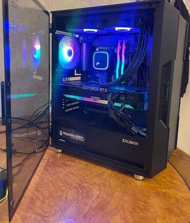 Gamer pc 🔷 Güclü Oyun Kompüteri — RTX 3080 Ti ROG STRIX Kompüter tam