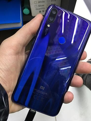 Xiaomi Mi 9, 64 GB, rəng - Mavi, 
 Barmaq izi