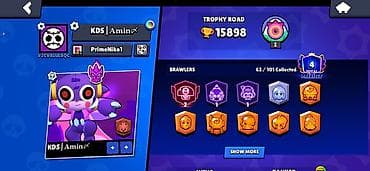 xuping nedir: Brawl Stars oyun hesabı - Kuboklar: 15,898 (Trophy Road I rütbəsi) - — 2
