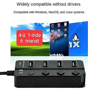 iphone qulaqliq: 12-si, 10-u, 8-i, 7-si, 6-sı 1-ində GENİŞLƏNDİRİCİ USB-lər — 3