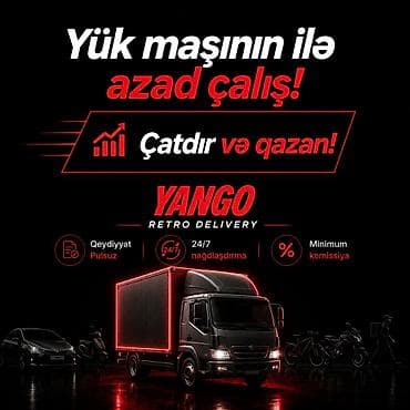surucu vakansiyalari 2022: Yük maşını sürücüsü tələb olunur, Dəyişən qrafik, Təcrübəsiz, Saatlıq ödəniş — 1