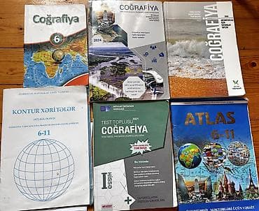 Məktəb dərslikləri: Məktəb və abituriyentlər üçün fənn kitabları və test topluları dəsti — 4