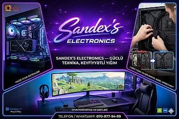 planşet klaviatura: .Oyun texnikası və sifarişlə PC yığımı — Sandex's Electronics 🚀 — 7