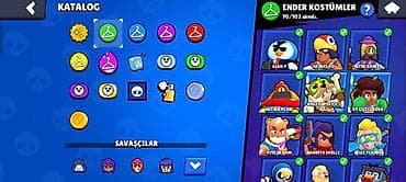 n12 pro: Brawl Stars hesabı – yüksək səviyyəli kolleksiya və zəngin kostümler — 2