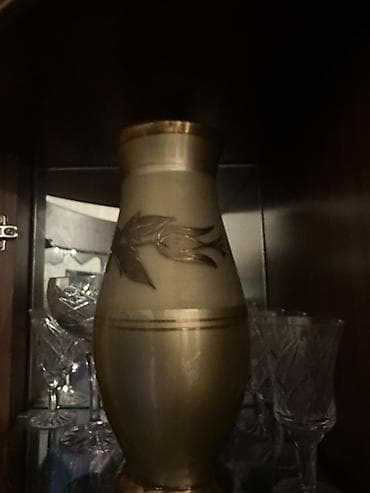 file: Məişət qabları dəsti - Boyalı, əl naxışlı dekorlu, ayaqlı iri — 6