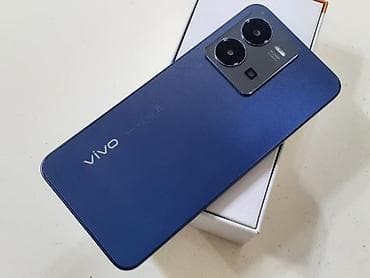 Vivo Y22s, 128 ГБ, цвет - Синий, Кнопочный, Сенсорный, Отпечаток пальца — 10