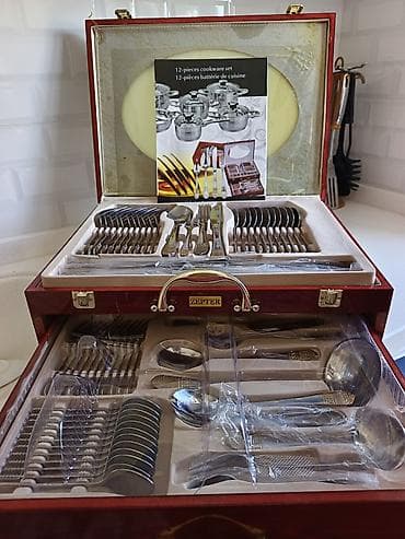 Zepter markalı bıçaq–çəngəl–qaşıq dəsti - Brend: Zepter - Saxlama