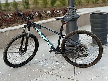 cube velo: Trek Marlin 6 seriyalı dağ velosipedi - Gavalı-mavi rəngli alüminium — 6