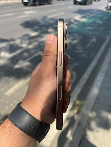 apple mac mini: IPhone 16 Pro, 256 GB, Desert Titanium, Zəmanət, Barmaq izi, Simsiz şarj — 4