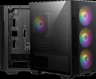 boş keys: Msi gaming case mag forge m100r 🔸micro atx tower 🔸2 × usb 2.0 type-a — 3