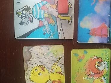 gitara sekilleri: Retro linzalı ciblək təqvim kartları dəsti - Mövzu: SSRİ dövrünə aid — 1