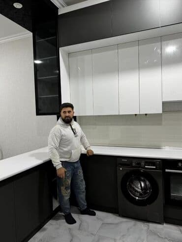 kapron çənlər: Кухонный гарнитур на заказ, Самозакрывающие петли, MDF, Нет кредита, Бесплатная доставка — 23